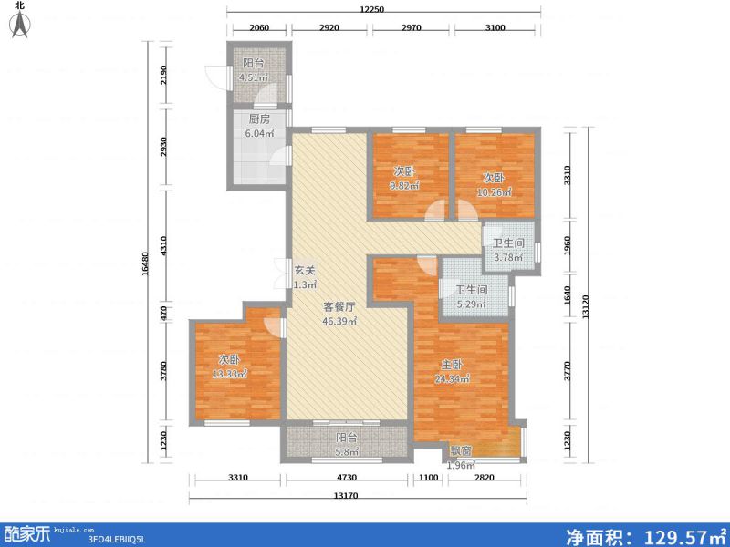 包頭裝修方案包頭萬(wàn)合廣場(chǎng)183㎡