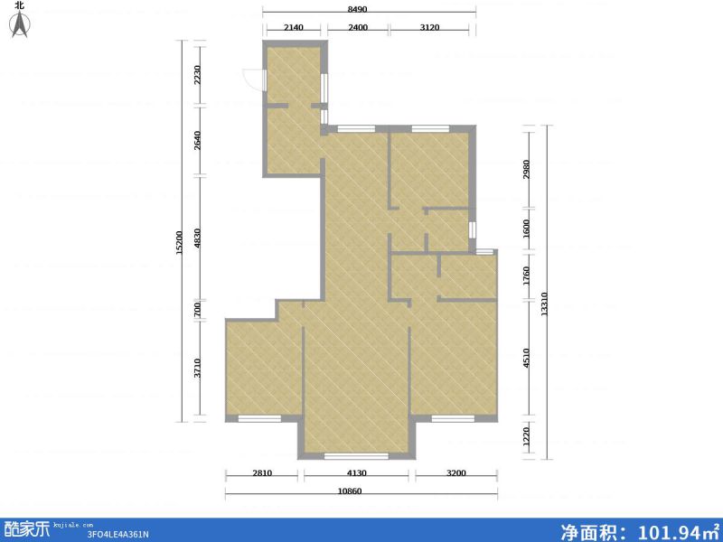 包頭裝修方案包頭萬(wàn)合廣場(chǎng)140㎡