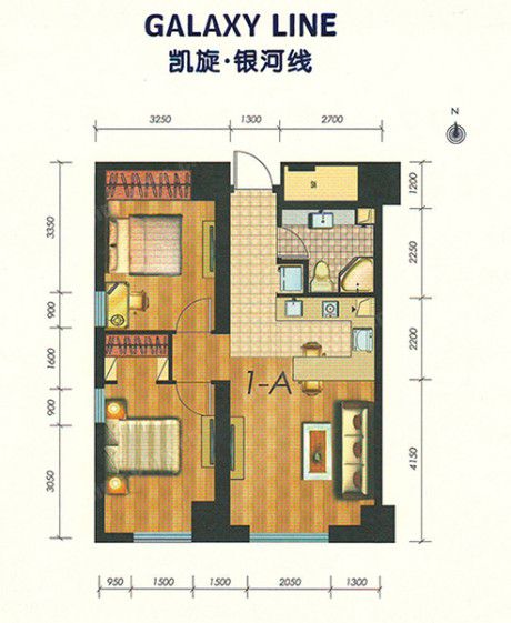 包頭裝修方案包頭凱旋銀河線88.87㎡